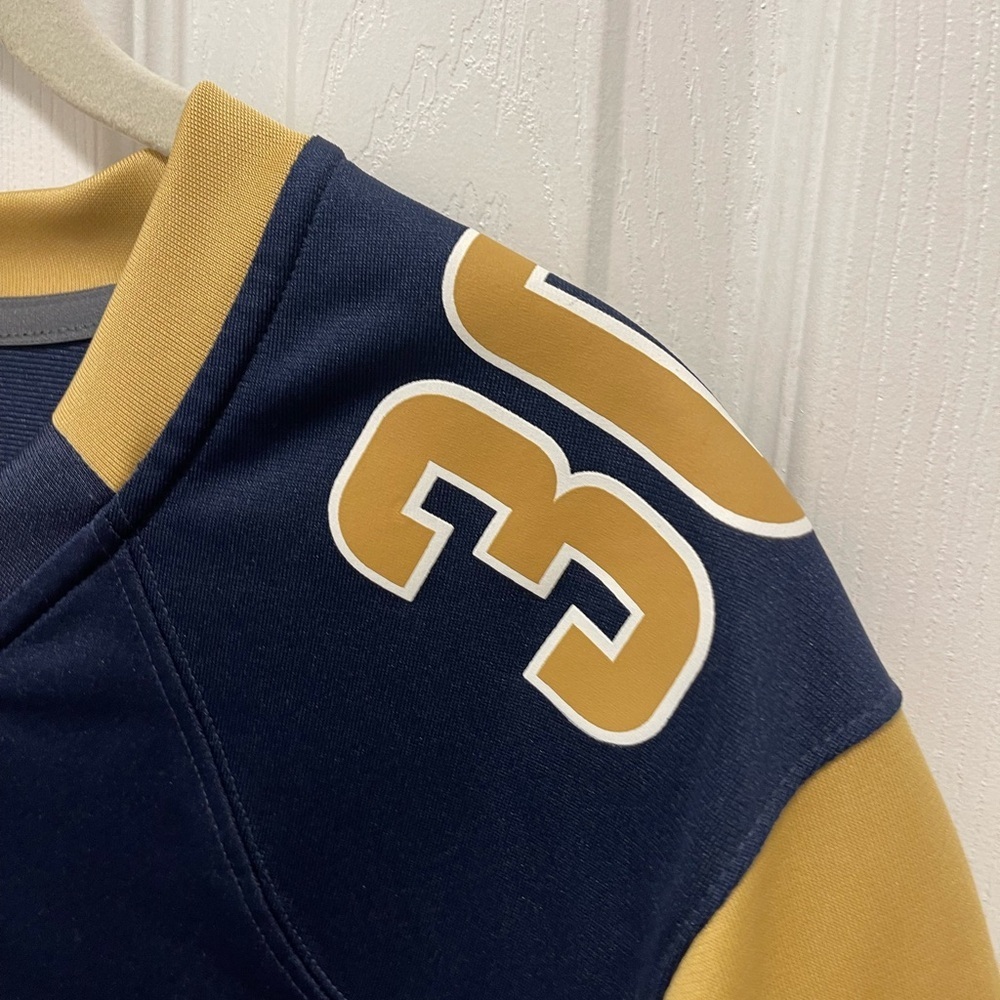 NFL Rams Navy and Gold Jersey with Number 30 - Picture 5 of 8